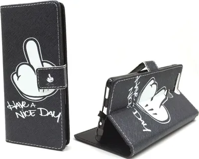 Produktbild von Handyhülle Tasche für Handy Huawei P9 Mittelfinger