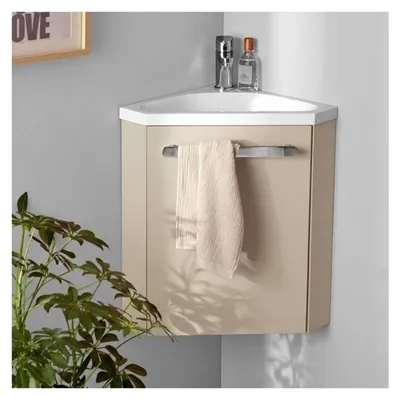Immagine prodotto di Set lavabo angolare SKINO + rubinetto
