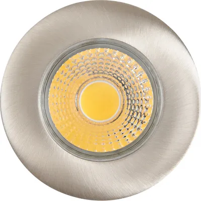 Immagine prodotto di Faretto LED "A 5068 T Flat" 8W 930 (bianco caldo) nichel spazzolato IP44 dimmerabile