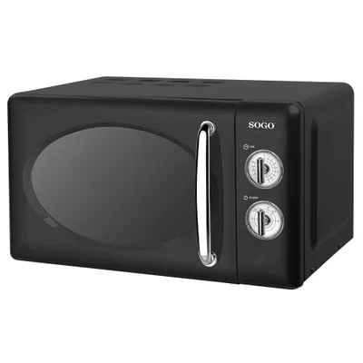 Produktbild von Sogo HOR-SS-890, Arbeitsplatte, Solo-Mikrowelle, 20 l, 700 W, Drehregler, Schwarz