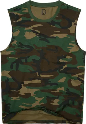 Produktbild von T-Shirt ärmellos woodland, 5XL