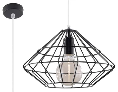 Zdjęcie produktu dla Lampa wisząca UMBERTO Czarna SL.0294 Sollux