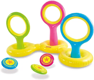 Produktbild von Intex Aufblasbare fliegende Scheiben Wurfspiel 57510