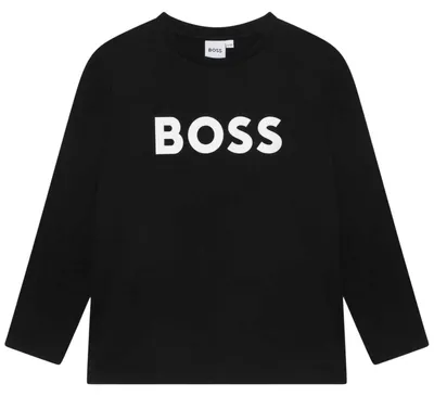 Produktbild von Boss - T-Shirt für Jungen, Langärmlig GT21351 (176) (Schwarz)