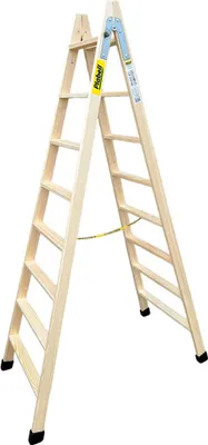 Produktbild von Treppe deholz breite Stufen 214cm hoch bld-8 plabell