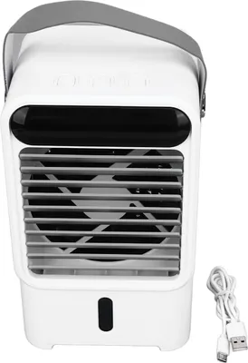 Obrázek produktu pro Ventilátor Zvlhčovač 500ml Napájení z USB 6W 2A 5V Chladič vzduchu Tři úrovně nastavitelného výsuvného designu Bezokenní klimatizace