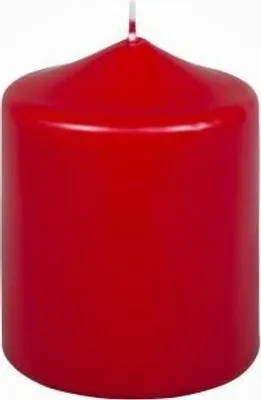 Produktbild von Premium Stumpenkerzen Antik Rot 100 x 80 mm, 1 Stück