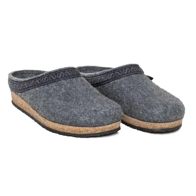 Produktbild von Stegmann Filz Clogs Hausschuh aus Wolle, Flexibles Kork-Latex-Fußbett, Bester Tragekomfort und optimale Passform