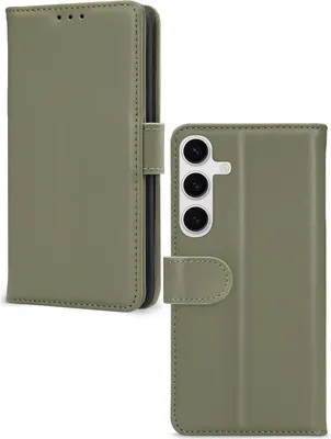 Produktbild von Mobilize Premium Gelly Wallet Handyhülle für Samsung Galaxy S24 Plus Hülle Klapphülle Geldbörse - Grün