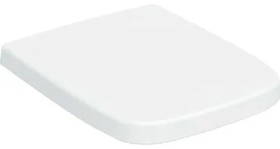 Immagine prodotto di Geberit WC-Sitz Renova Nr. 1 Plan weiß, mit Deckel, ohne Absenkautomatik, eckig