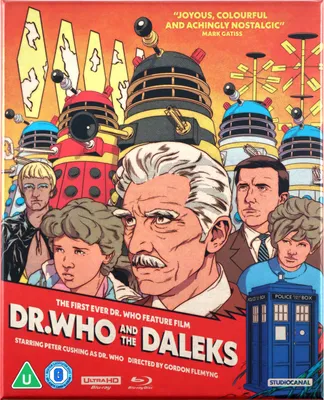 Produktbild von Dr. Who und die Daleks (nur Originalversion) [BLU-RAY 4K+BLU-RAY]