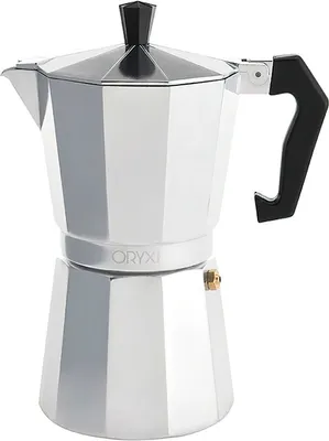 Immagine prodotto di Caffettiera in alluminio per 6 tazze (300 ml). Classico