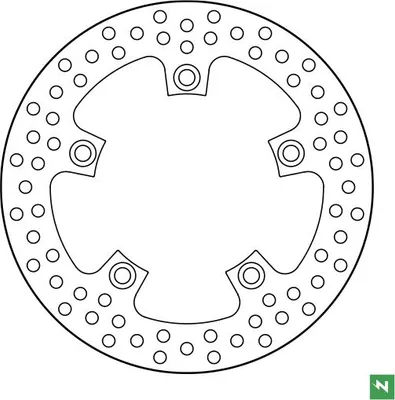 Produktbild von Hintere Bremsplatte Für Suzuki Gsf/Gsr/Sfv/Gsx (240X120X5)
