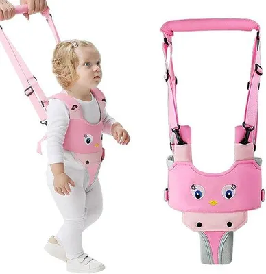 Immagine prodotto di Cintura di sicurezza per neonati | Ausilio per imparare a camminare (rosa)