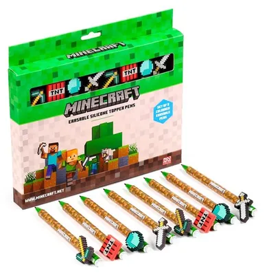 Obrázok produktu pre Sada Minecraft s 8 farebnými ceruzkami