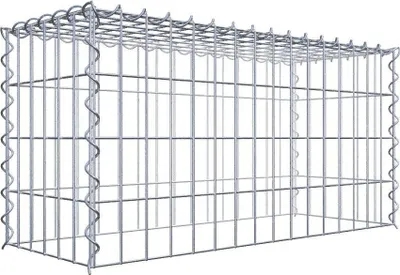 Produktbild von Anbaugabione Typ 3 80 cm x 40 cm x 30 cm (L x H x T), Maschenweite 5 cm x 10 cm, Spirale