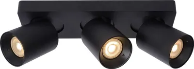 Produktbild von Spot Aluminium GU10 verstellbar Schwarz 3-flammig länglich 2200 K warmweiß 960 lm Modern Lampe