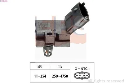 Produktbild von EPS Luftdrucksensor Höhenanpassung 1.993.078 für FORD Focus II Schrägheck (DA, HCP, DP)