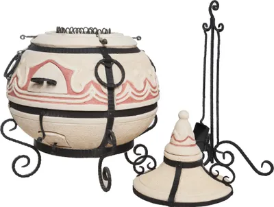 Produktbild von Tandoori Ofen “Orient” : Orient mit Klappdeckel ohne Untergestell Tandoor Variante: Orient mit Klappdeckel ohne Untergestell