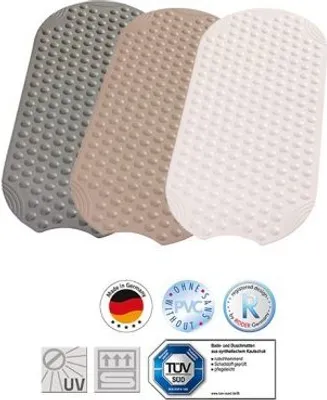 Produktbild von Wanneneinlage TecnoPlus 38x89cm>>>>Farbe: grau