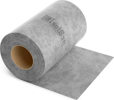 Produktbild von Isolbau Dichtband P3 Grau 250 mm - 30 m Abdichtband Wasserdichtes Dichtungsband für Sanitär, Dusche, Bad und Fliesen, Balkon und Terrasse, Abdichtung für Innen- & Außenbereich Isolierung