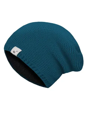 Obrázek produktu pro Unuo, Dětská pletená čepice Warm, Cobalt - L (53-56 cm)