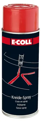 Produktbild von E-Coll Kreidespray 400ml rot , 4317784425568