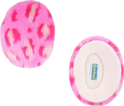 Produktbild von (( earbags | FASHION Ohrenwärmer , Kunstfell Spotted Pink Rosa, L