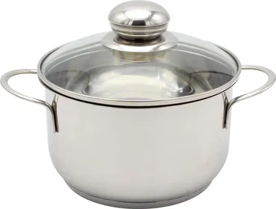 Image de KARL KRÜGER Marmite à viande Saturn Ø16cm 1,5l avec couvercle en verre
