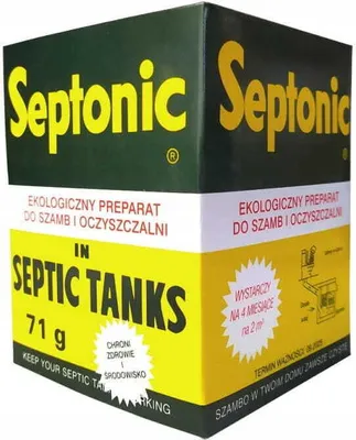 Zdjęcie produktu dla Preparat do szamba 71g Aktywator Septonic 4 worki