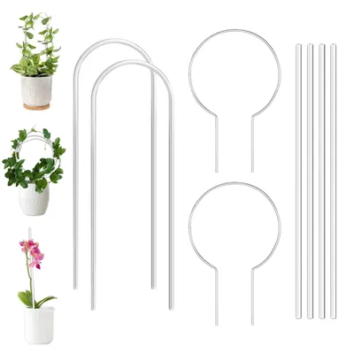 Immagine prodotto di Omgoods - Set di 8 supporti per piante rampicanti, adatti per interni ed esterni