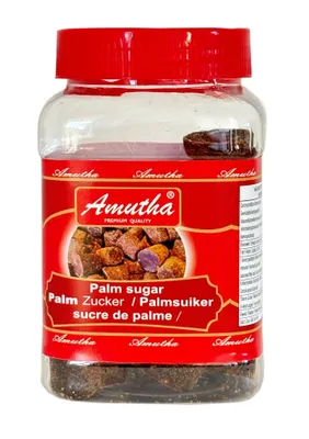 Produktbild von Amutha Palm Zucker 200g | Brown Jaggery aus Indien