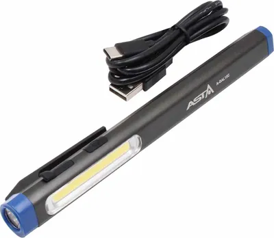 Immagine prodotto di Torcia a penna LED COB, penlight piccola e compatta lampada da officina con potenza luminosa, dimmerabile, con magnete per il fissaggio