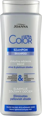 Zdjęcie produktu dla Szampon Ultra Do Włosów Blond I Siwych Joanna 400 Ml