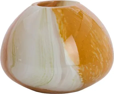 Produktbild von Light & Living - Vase KALUDRA - Ø21x18 cm - Orange