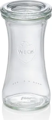 Image de 6x Weck bocal en verre Delicacy avec couvercle 100 ml