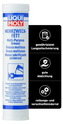 Produktbild von LIQUI MOLY Mehrzweckfett | 400 g | Lithium Fett | Form: Fett | für allgemeine Sc