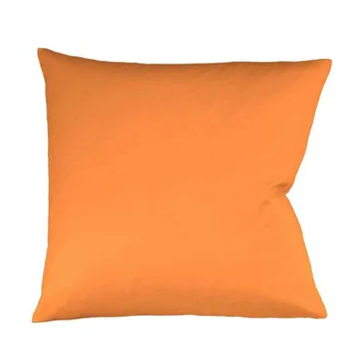 Produktbild von fleuresse Mako Satin Kissenbezug Colours Uni 40x40 cm Orange