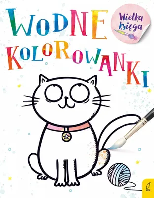 Obrázok produktu pre Veľká kniha kníh na vyfarbovanie vodou