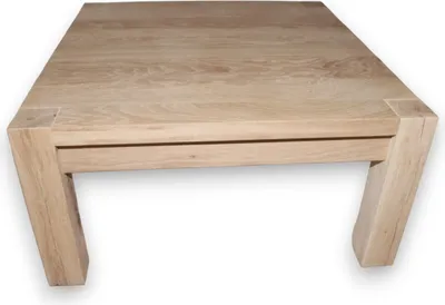 Produktbild von Couchtisch ausschließlich aus massiver Eiche 50x80cm, Nachttisch, Beistelltisch, Beistelltisch, kleiner Wohnzimmertisch