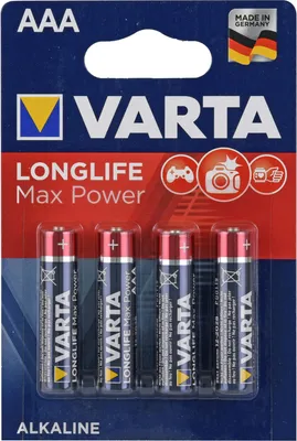 Image de Piles Micro Lr03 Aaa 4703 Varta Max 4 pces
