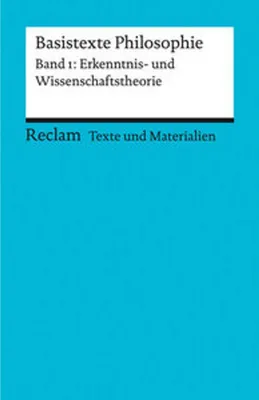 Zdjęcie produktu dla Basistexte Philosophie. Band 1: Erkenntnis- und Wissenschaftstheorie