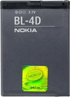 Image de Nokia BL-4D, lithium-ion (Li-Ion), noir