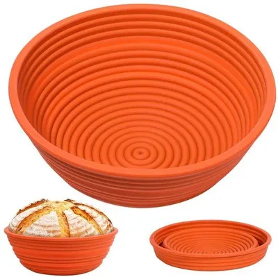 Productafbeelding van Siliconen Brood Proofing Mand van 9 Inch voor Zuurdesem