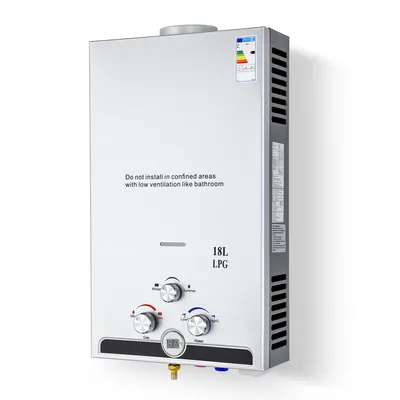 Produktbild von 18 L/Min LPG-Warmwasserbereiter, sofortige Warmwasserabgabe bis zu 30,6 kW