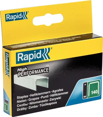 Produktbild von Isaberg Rapid Heftklammer 140 / 06 L 004 Pack = 2000 Stück Isaberg Typ 140 - 11905731