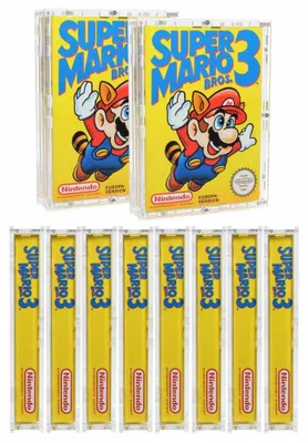 Produktbild von 10x Acryl-Case für Nintendo NES- UV-Schutz Schutzbox Protector Zeigis®
