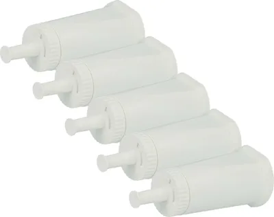 Produktbild von vhbw 5x Wasserfilter Filter Ersatz für Sage AS-CF100, BES008, WD-C14, BES0080NXX1, FMC011, SES008, SES008WHT0NEU1 für Espressomaschine Weiß