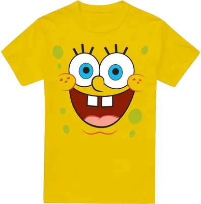 Image de Bob l'Éponge SquarePants - "Goofy Smile" T-shirt pour homme TV6716 (4XL) (Jaune)