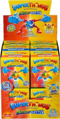 Immagine prodotto di Superthings Superzings Esoscheletro mutante da battaglia mix di figure Magic Box
